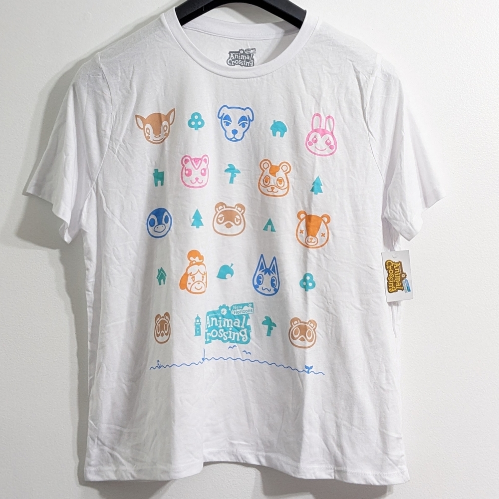 Animal Crossing New Horizons Officially Nintendo Licensed T-shirt, Size 2XL(19)